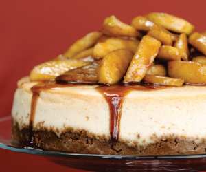 Mary Berg recipes | Spiced Apple Cheesecake