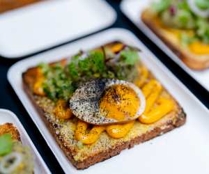 Taste of Place Summit | A toast and egg dish