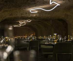 Romantic restaurants Toronto | Inside the cavernous and/ore restaurant in Toronto