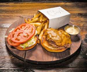 Estrella Damm Culinary Journey | A burger at The Good Son, Don Mills