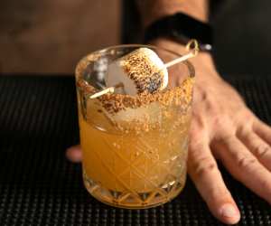 A cocktail at The Dog & Tiger