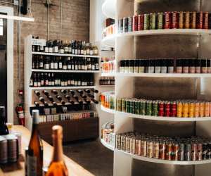 Non-alcoholic drinks | The selection of non-alcoholic wine, beer, canned cocktails and spirits at Sobr Market Toronto