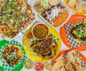 Best vegan restaurants Toronto | Assorted dishes at Taqueria Vegana