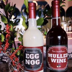Delicious Christmas gift ideas | Bar Mordecai’s Mulled Wine & Egg Nog