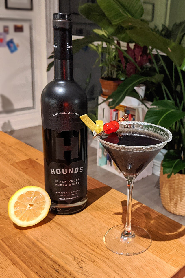 Hounds Black Vodka Quarantini Recipes Foodism To