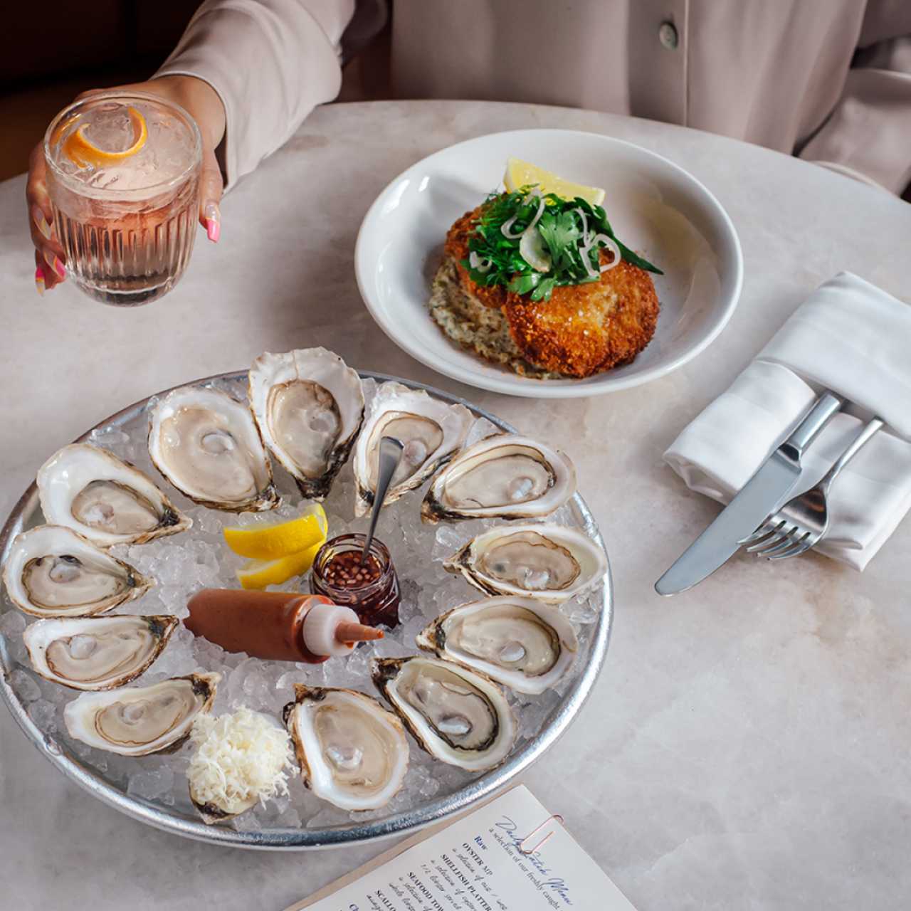 Win dinner and drinks at Pink Sky | Oysters at Pink Sky