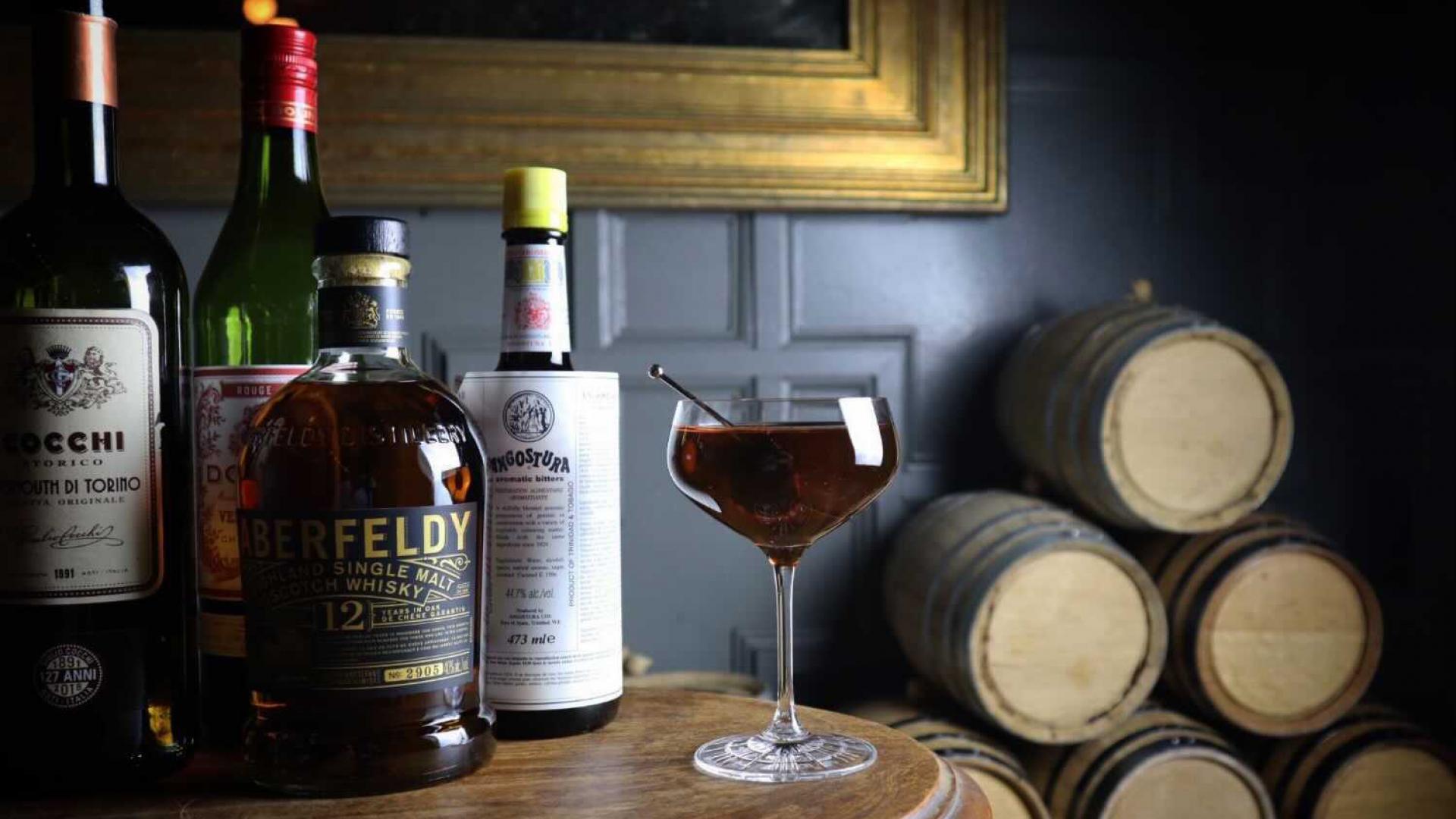 Father's Day dinners and Father's Day gifts | The Rob Roy barrel from The Cloak Bar