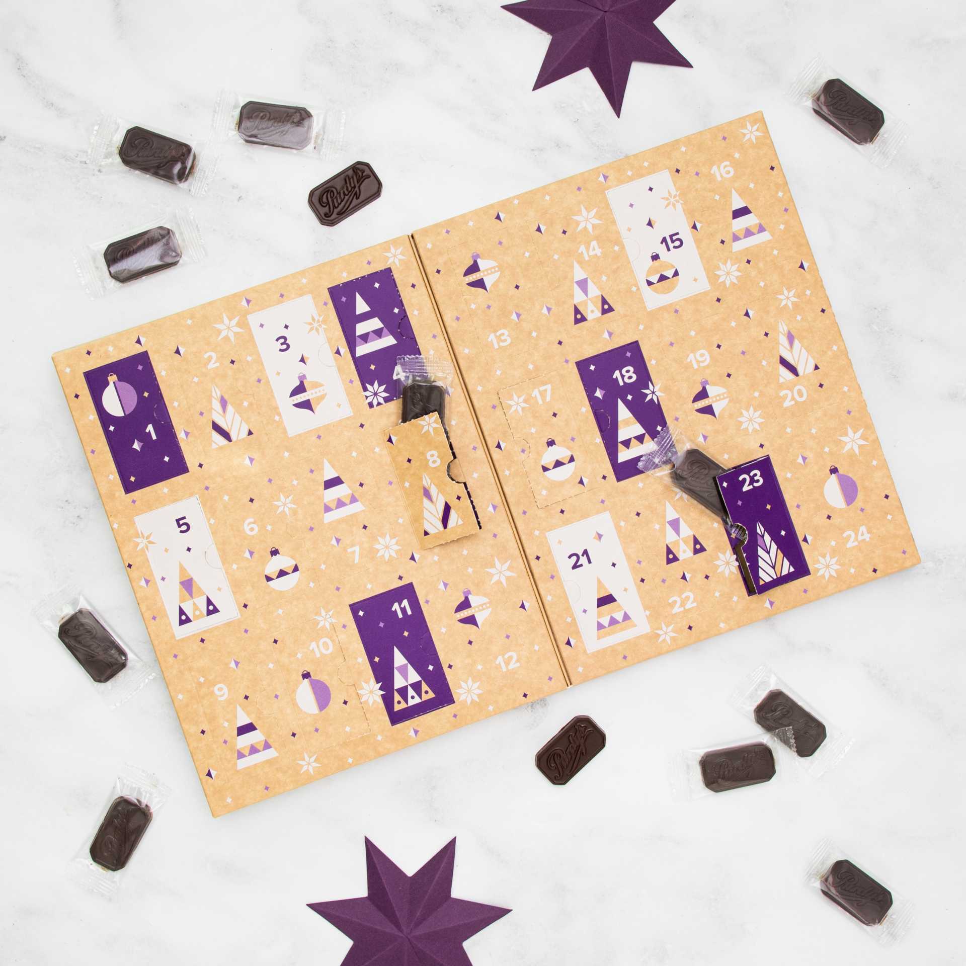 The best Advent calendars for adults | Purdy's Vegan Dark Chocolate Advent Calendar The best Advent calendars for adults | Purdy's Vegan Dark Chocolate Advent Calendar