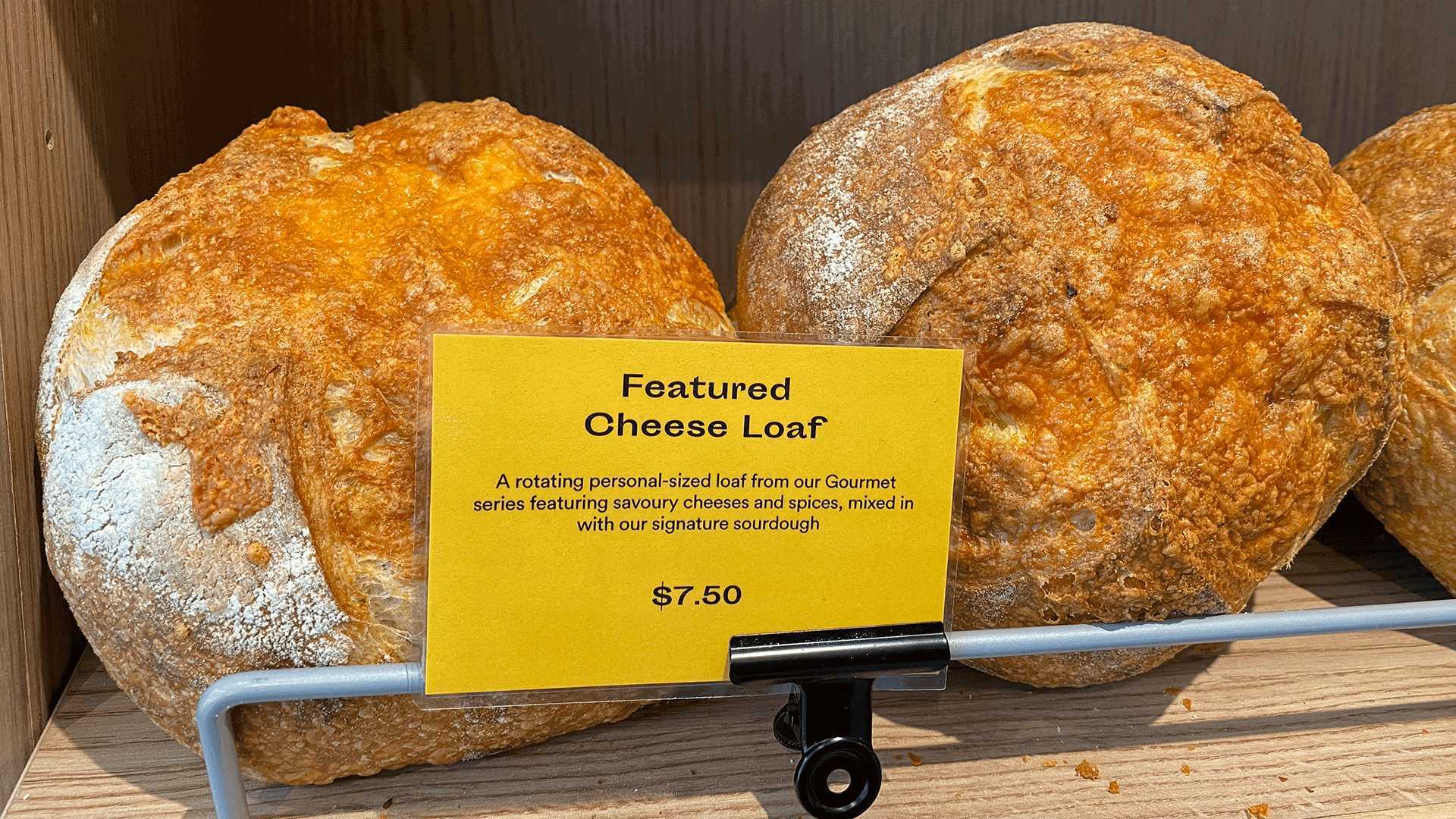 Dear Grain on Ossington Ave. | Featured cheese sourdough