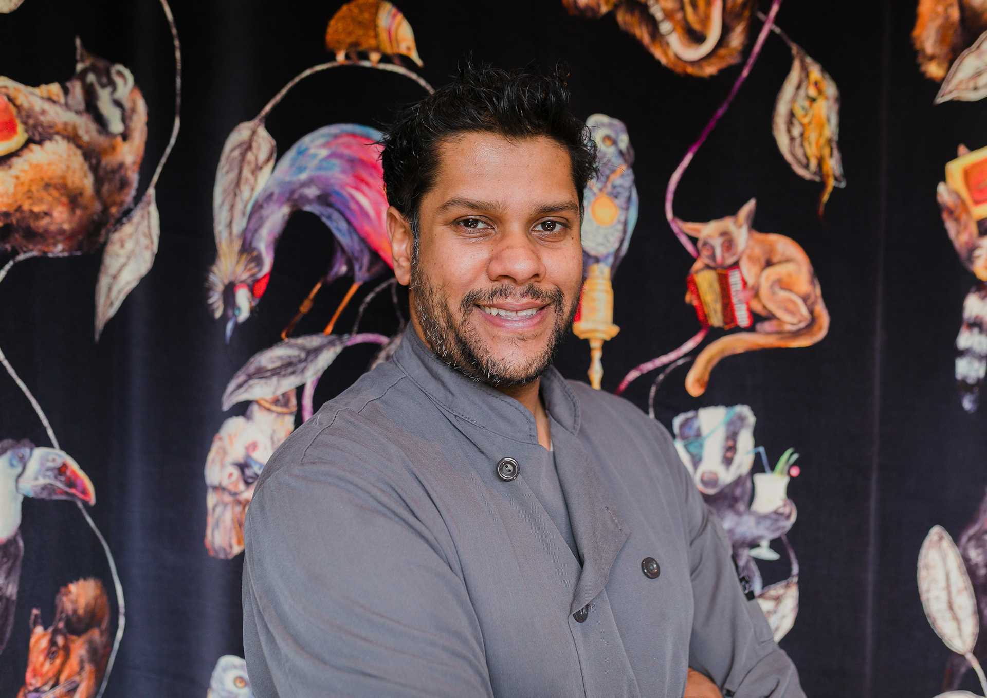 Gladstone House's executive chef Richard Singh Gladstone House's executive chef Richard Singh