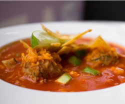 Ayesha Curry's Meatball and Cabbage Soup recipe