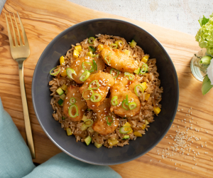 Gardein plant-based meat alternatives | Make this recipe for plant-based mandarin chick’n and vegetable fried rice