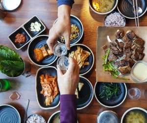What is soju? Drinking a South Korean meal with the country's national drink | Shutterstock/Yeongsik lm