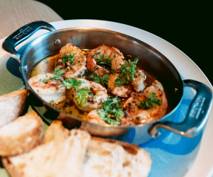 Bar Mignonette, Dundas West restaurant review | Garlic shrimp at Bar Mignonette