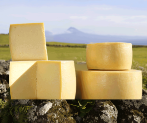 Azorean cheese from Portugal's Azores islands.