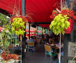 Estrella Damm Culinary Journey | The patio outside Cafe Diplomatico