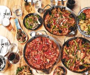 Estrella Damm Culinary Journey | A spread of food at Tapagaria
