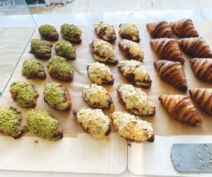 Emmer and Ash bakery on Harbord Street | A selection of twice-baked croissants