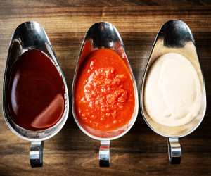 Easy sauce recipes | Hot honey sauce, tomato sauce and ranch dressing