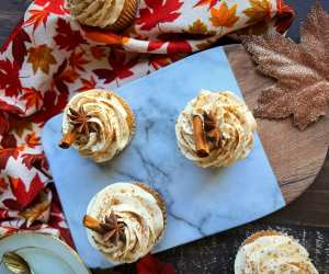 Fall recipes | Chai latte cupcakes