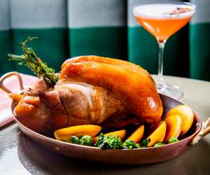 Dinner recipes | Café Boulud's hibiscus- & honey-glazed duck