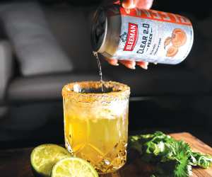Beer cocktails | Sleeman Clear. 2.0 Peach margarita recipe
