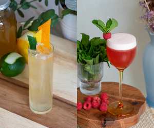 Sustainable cocktail recipes from Evelyn Chick