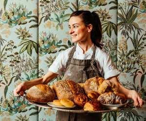 Pastry chef, Sarah Villamere, at The Royal Hotel, Picton
