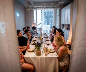 Supper clubs in Toronto | Diners at Oui Aïa