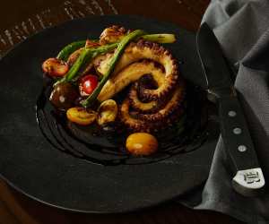 Octopus at Blue Bovine Steak + Sushi House