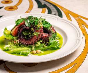 The Berczy Tavern | An octopus dish at The Berczy Tavern
