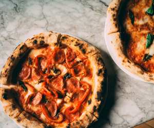 Pizza from Cibo Wine Bar Yorkville